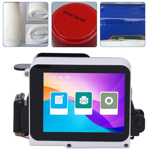 Impressora Jato de Tinta Portátil 12,7 Mm 600 Dpi 28 Idiomas Máquina de Impressão Portátil Com Cartu