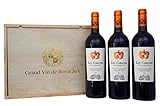 leere bordeaux holzkisten Drei Bordeauxweine des hervorragenden Jahrgang 2014 mit Alterungspotential