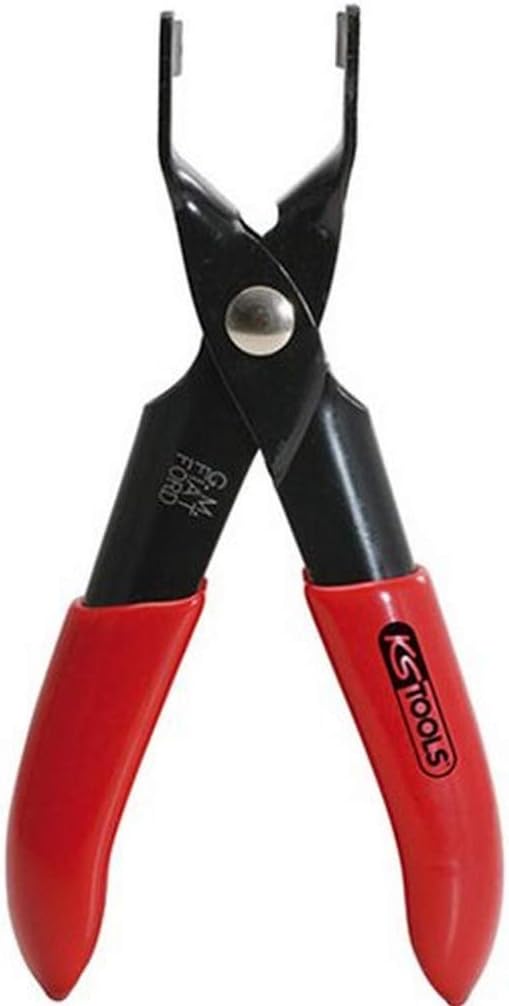 KS Tools Kraftstoffleitungszange 220mm - Abgewinkelt Für Enge Räume