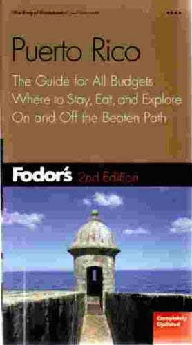 Fodor's Puerto Rico 2nd ed. 1400010616 Book Cover