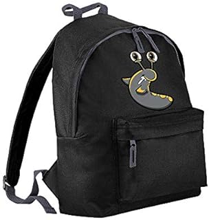 Slogoman Backpack Rucksack School Bag Black