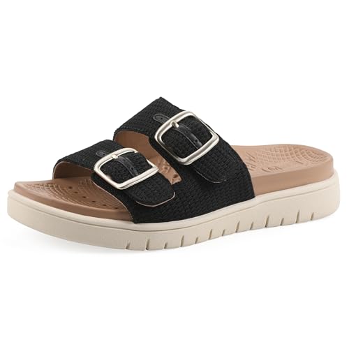 Sandalias acolchadas para mujer con suela recovery confort White Mountain