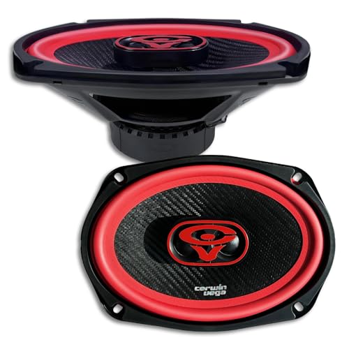 Haut-parleurs audio de voiture coaxiaux Cerwin-Vega V693 3 voies 6x9 pouces 420W