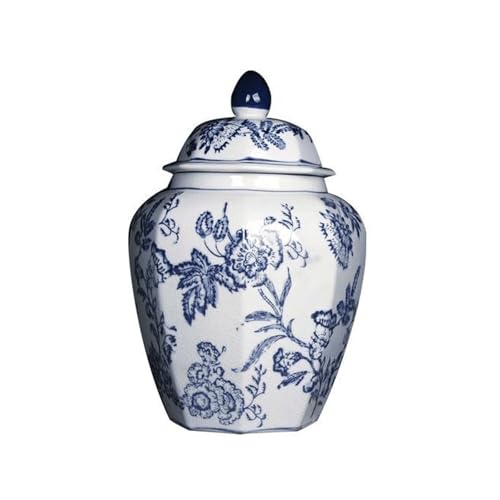 清光緒  鯖牡丹花蓋缶  景徳鎮 陶磁器 装飾品 工芸品美術品 置物 清乾隆青花双鳳紋磁器皿 景徳鎮 陶磁器 装飾品 現代工芸品 美術