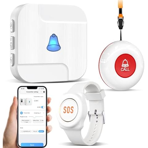 ChunHee Panic Alarm for Elderly-Elderly Alarm Call Button Cover