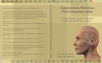 Acupuncture Meridian Point Locations Atlas: A Visual Study Guide to Meridian Pathways and Point Locations