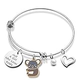 Kaola Bear Bracelet Koala Jewelry for Girls Just A Girl Who Loves Koala Bracelet Koala Lover Gifts