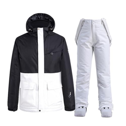 Thickened Waterproof Winter Fishing Suit, Professional Ski Suit, All-In-One Warm Gear for Winter Activities, Durable Outdoor Ski Equipment