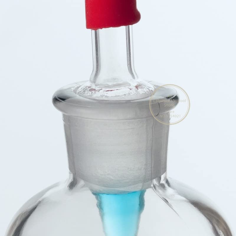 Glaskolben for das Labor, 30 ml, 60, 125, transparente oder braune Tropfflasche aus Glas for Eintropfen von Reagenzien(Clear 125ml 2pcs)