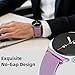 JKD Soft Metal Band Compatible with Samsung Galaxy Watch 8 Band 40mm 44mm/Samsung Galaxy Watch 8 Classic Band 46mm(2025), Stainless Steel Mesh Loop Magnetic Clasp Wristbands for Women Men, Colorful