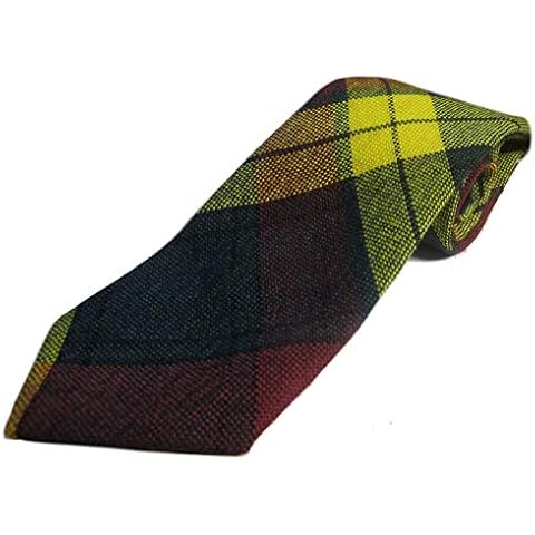 Ingles Buchan Boys Scottish Wool Tartan Tie Cover