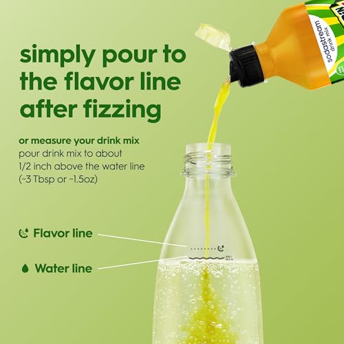 Image of Sodastream Mountain Dew New Pour Bottle Soda Drink Mix, 14.9 Fl oz. (Pack of 4)