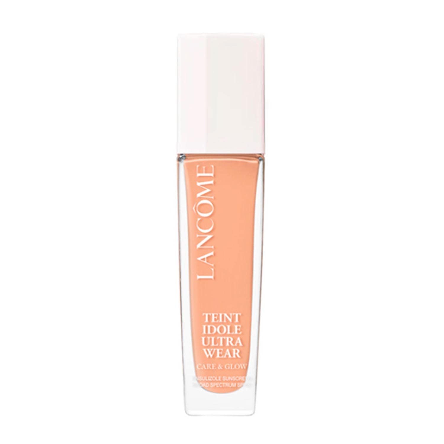 Maquillaje de la marca Lancome: base fluída para rostro, Teint Idole Ultra Wear Liquid Foundation 455W Care&Glow (30 mililitros)