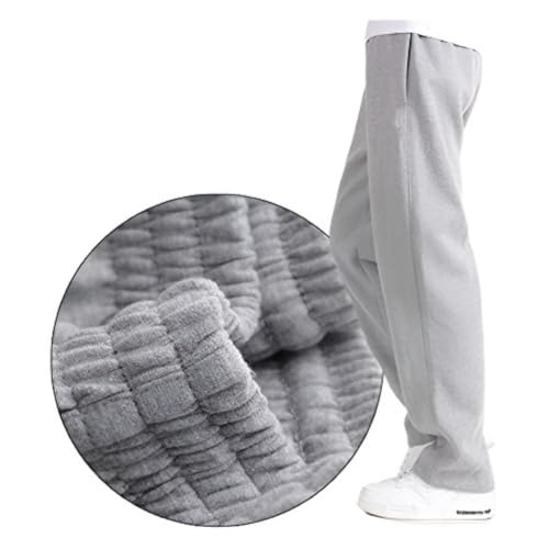 Men's Baggy Sweatpants 75% Cotton 25% Polyester, Straight Leg Casual Pants Relaxed Fit Lounge Jogger Everyday Wear2