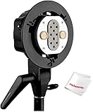 Godox AD-B2 Dual Power Twin Head Bowens Mount to Install 2 Godox AD200 or AD200 Pro Pocket Flash or...