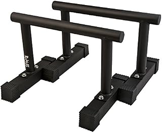 RAMASS Fitness Parallettes, for Gymnastics, Calisthenics, Bodyweight for home gym and commercial use