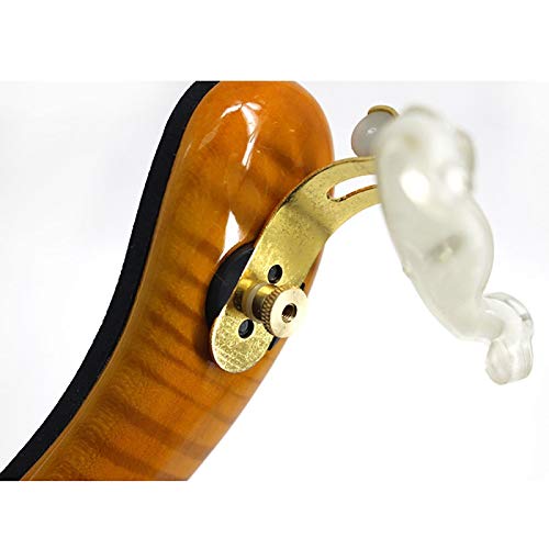 Meech Violin Accessories Maple Pattern Violin Shoulder Rest 1/2-1/4 Size With Rubber Feet Shoulder Rest For Violin #TOP4