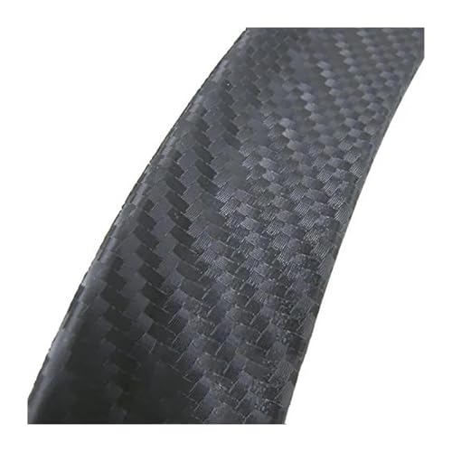 Moldura arco ceja protector guardabarros de fibra de carbono negra, 2 unidades 6
