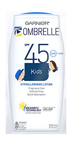 OMBRELLE KIDS ,Ombrelle Lotion SPF 45, Mexoryl Technology 240 ml / 8 oz