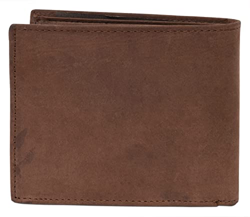 LEABAGS Springfield Genuine buffalo leather wallet I Purse I 4x3,5x0,7 inch 7