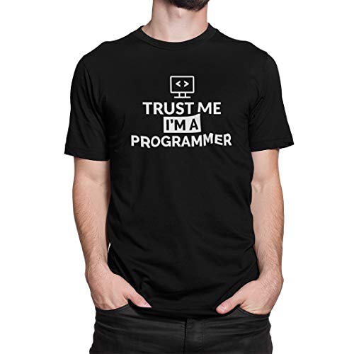 Image of DUDEME Trust Me I'm a Programmer Half Sleeve 100% Cotton 180 GSM T-Shirt