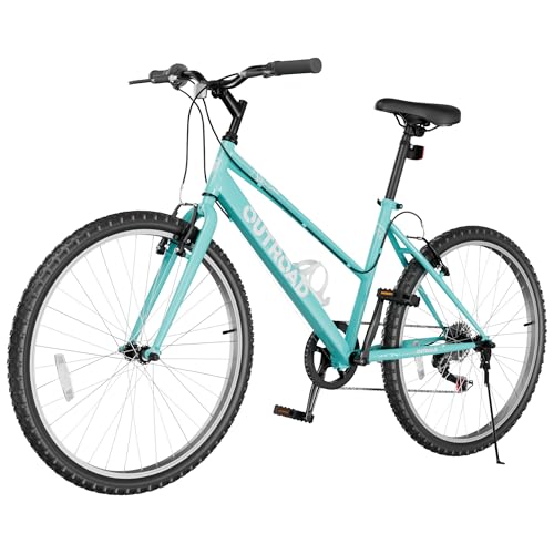 Max4out 26 inch 7-Speed Commuter Bicycle,Men's Cruiser Bike/Mountain Bike/Hybrid Bicycle,V...