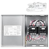 LINKCRO RV Transfer Switch, 50 Amp Automatic Transfer Switch for RV Speedboats Home Standby 120/240 Volt PD52 Power