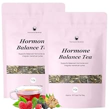 Hormone Balance Tea, Hormone Balance for Women, Organic Healthy Cycle Herbal Tea, Loose Leaves, 1 Count