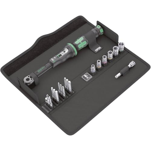 Image of WERA 05130110001 Click-Torque A 6 Set 1, 2.5-25 Nm, 20 Pieces