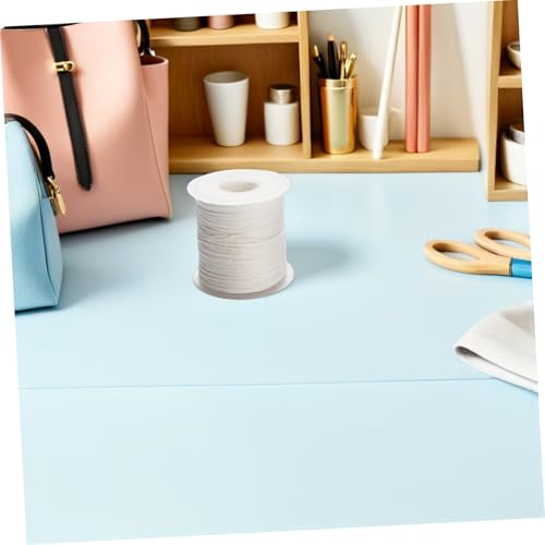 Hilo Mecha de Algodón para Velas 30m Blanco Trenzado miniatura 7