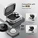 Wireless Charging Case for Oura Ring Gen 4 & 3 Charger, 1000mAh Portable Travel Power Station Fits All-Sized Oura Ring 4 & 3, 30-Day Runtime (Official Charger NOT Included)(Sliver)