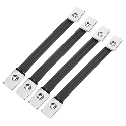 Ciieeo 4pcs Speaker Strap Handle and Speaker Cabinet Handles for Guitar Amplifiers Vintage to Install Support