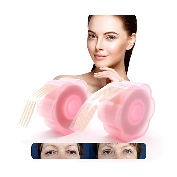VENICCE LOVE 1.200 Stück Schlupflider Tapes | Augenlidstraffung ohne OP | Eyelid Tape | Augenlid Tape | hautfarbendes…