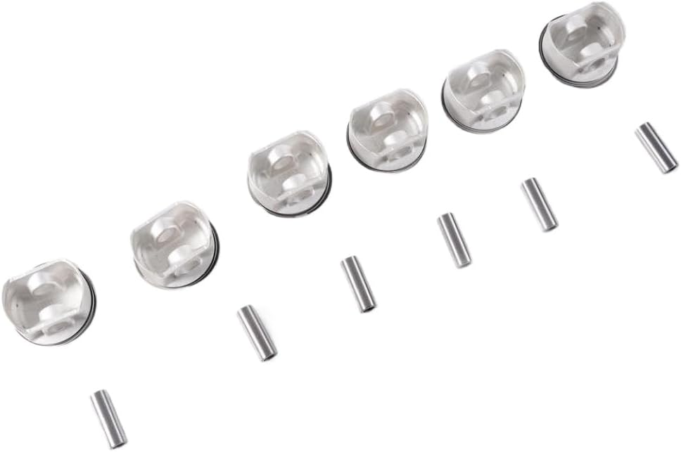 6 Sets Engine Piston Rings Kit G6BA 2.7L V6 Compatible With Automotive Motorcycle Parts Sonata 2004 2005 2006 Trajet Santa Fe Tiburon Magentis Optima