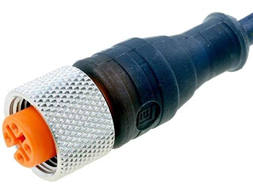 Câble M12 anti-vibration 4 broches code A DeviceNet CANopen étanche 2m