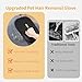 WINRKERY Pair Pack Electrostatic Pet Hair Remover Gloves - 2pcs Grooming Gloves for Dog Cat, Reusable Washable Fur Removal for Clothes, Bedding, Furniture, Carpet, Car Seats