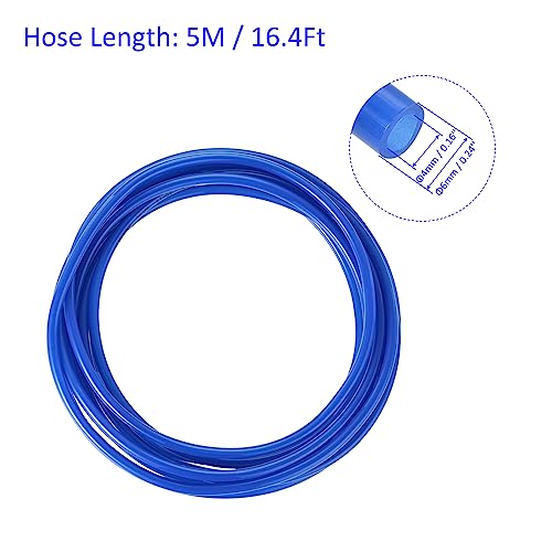 M METERXITY Air Hose Tubing Kit, PU Pneumatic Tube with Quick Connecter, High Pressure Resistance - Image 3