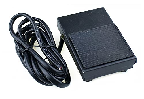 Interrupteur à pédale TFS-1 10A libère vos mains grâce au câble de 2 mètres intégré