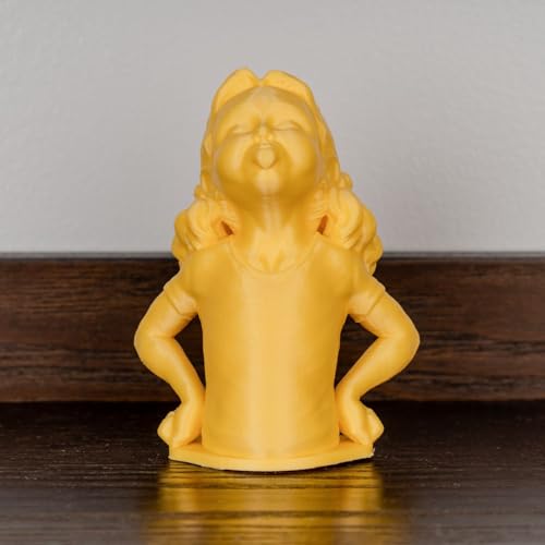 Image of Polymaker Panchroma Satin PLA Filament, Satin Yellow 1.75mm 3D Printing Filament, 3D Printer PLA Filament, Fit Most FDM 3D Printers, 1kg Spool (2.2lbs)