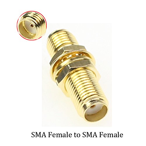 exgoofit SMA Adapter Kit, 18pcs, Gold Plated, Compatible with FPV Antennas, Ham Radio, WiFi Router, etc. - Thumbnail 7
