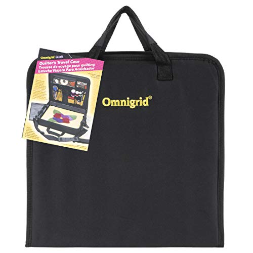 Omnigrid Quilters Travel Case, Black #TOP5