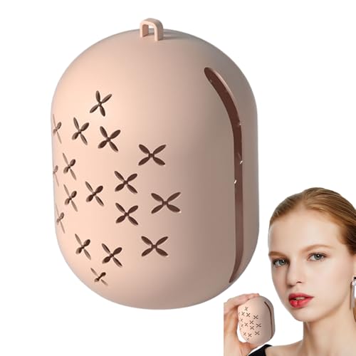 Estuche De Almacenamiento De Esponjas De Maquillaje - Título De Esponjas Cosméticas | Estuche De Batidora Multi Esponja De Maquillaje, Estuche De Esponja De Maquillaje Portátil Para Mezcladores De