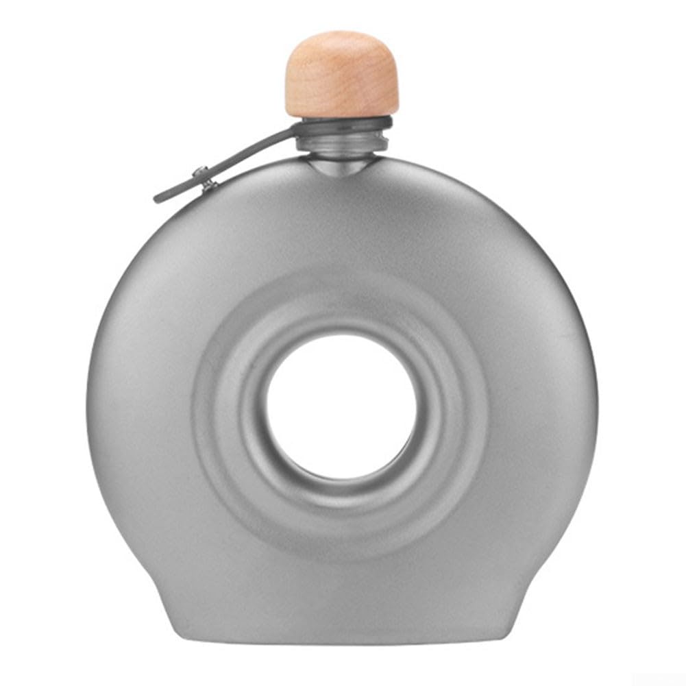 Bouteille à vin nomade 180 ml en titane pour randonnée et bivouac