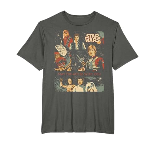 Star Wars May The 4th Be with You Classic Vintage Art Camiseta