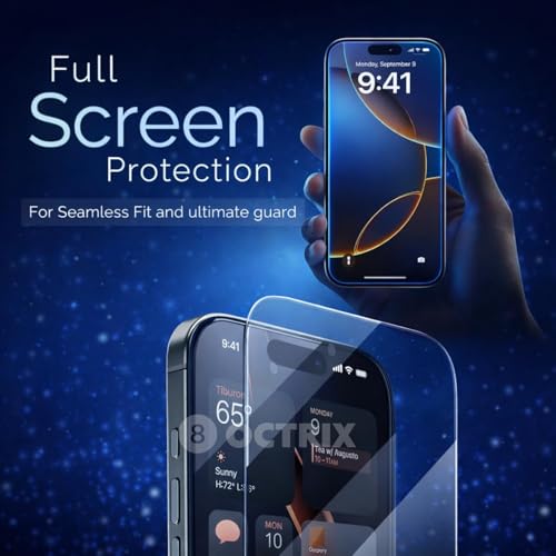 Image of Advanced Tempered Glass Screen Protector Compatible for Google Pixel 10a 5G with Edge to Edge Coverage - Case Friendly, Anti-Scratch & Bubble-Free Installation Kit