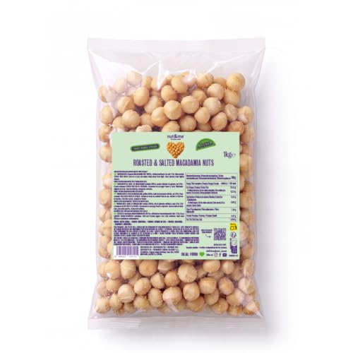 nut&me Nueces de macadamia tostadas y saladas 1 kg
