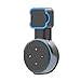 Visel Echo Dot 3rd Generation Outlet Wall Mount Hanger Holder No Muffled Sound No Messy Wires Space Saving Case Plug in Kitchen, Bathroom and Bedroom