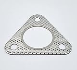 Stärke/Höhe: ca. 1,3mm Dichtung Abgasrohr Auspuffdichtung Abgasdichtung für Golf III Passat Sharan Vento Galaxy