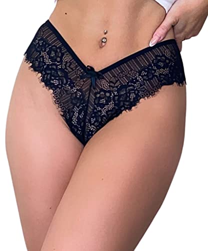 Kit 10 Calcinhas de Renda Lingerie Tanga de Luxo (M)
