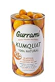 Gurrami Preserved kumquats 45.85 Oz- For Cooking and Cocktails - Preserved Naturally for an Authentic and Exotic Flavour - Chinese Mini Golden Mandarin Orange